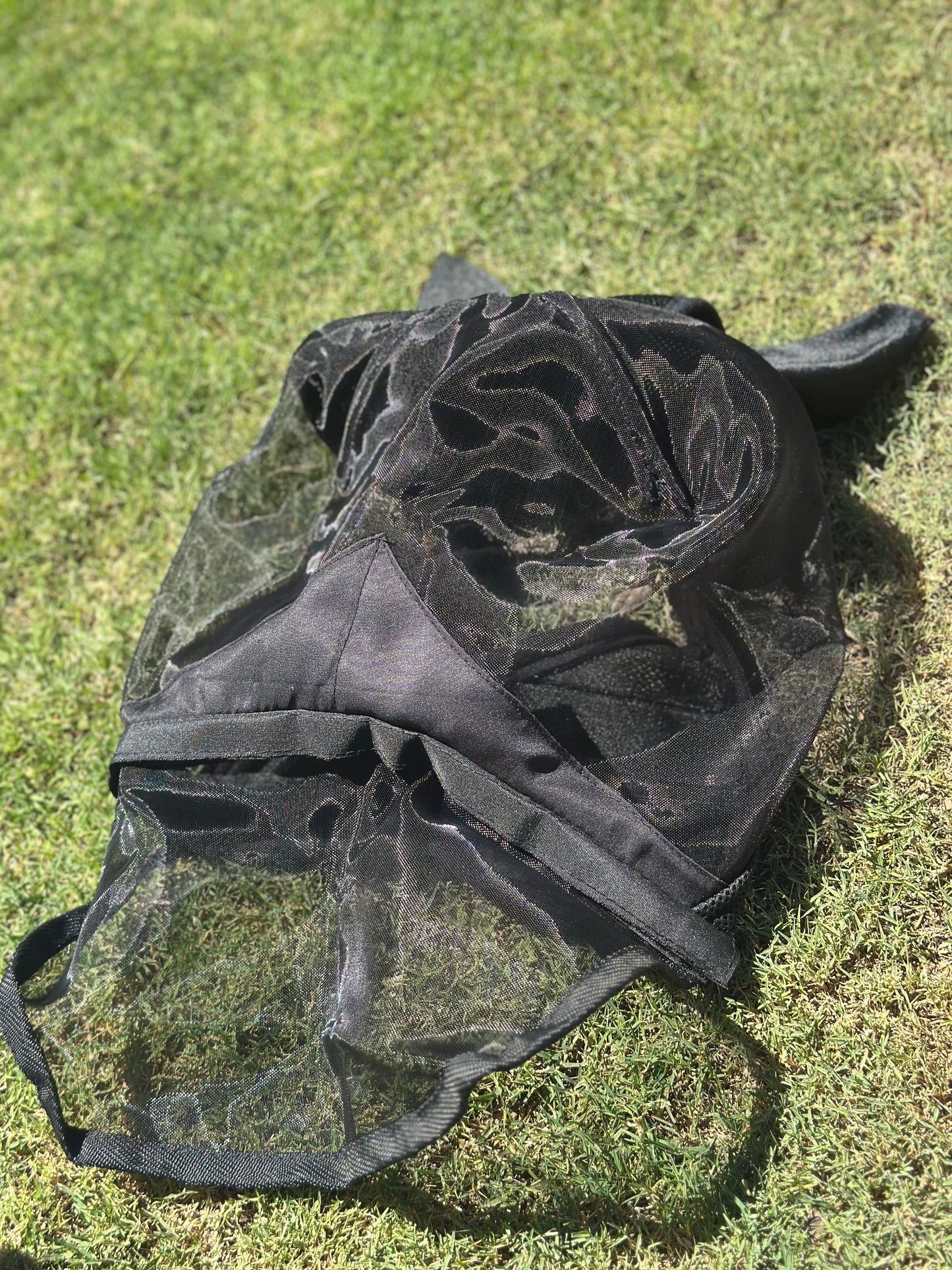 Fly Veil - Full - Black - Ears & Nose