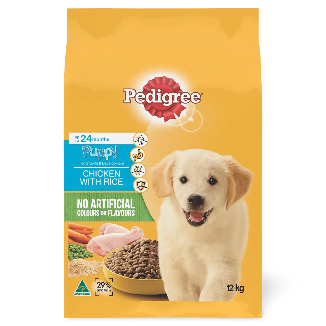 Pedigree Puppy 12kg Chicken with Rice