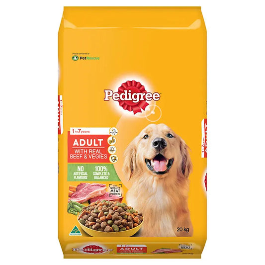 Pedigree Adult Beef 20kg