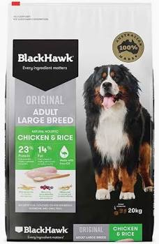 Black Hawk Adult Large Breed Chicken & Rice 20kg