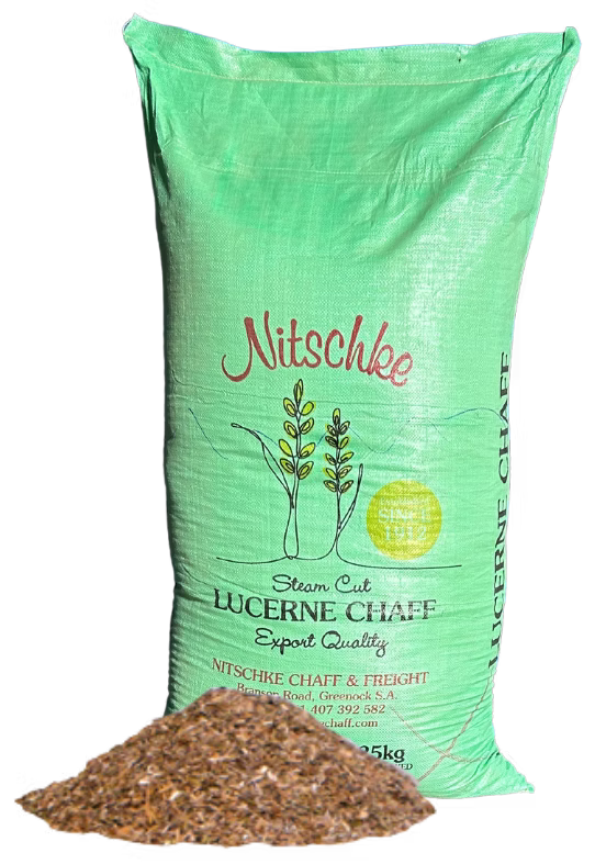 Locern Foder Nitschke Lucerne Chaff 25kg – Mid North Fodder Supplies