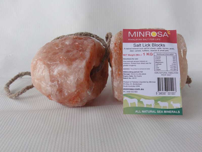 Minrosa Salt Block 1kg