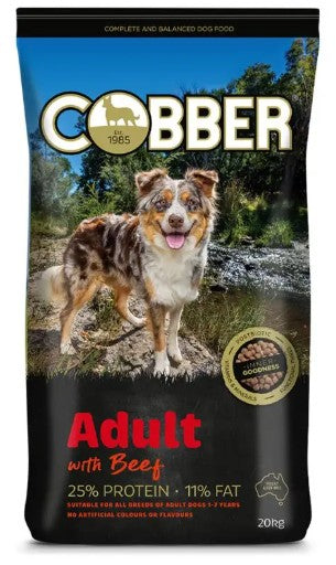 Cobber Adult Beef 20kg