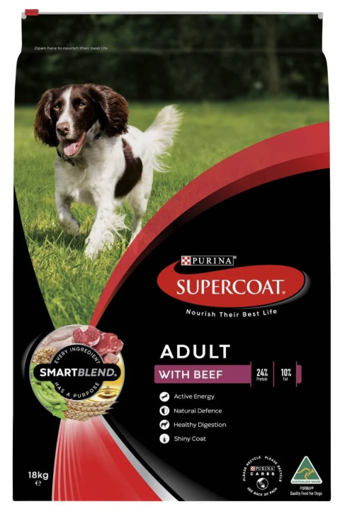 Supercoat Adult Beef 18kg