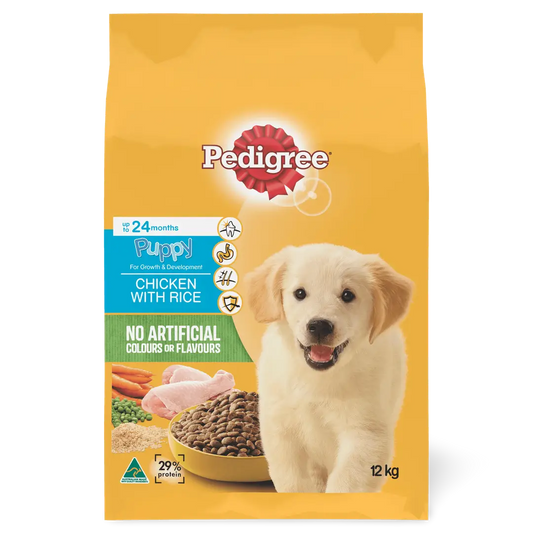 Pedigree Puppy 12kg Chicken with Rice